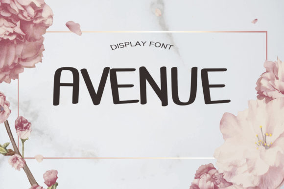 Avenue Typeface Review: A Modern All-Caps Display Font for Branding