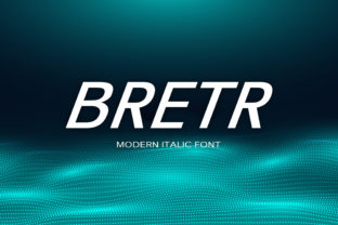 Bretr Typeface: Modern Sign Painting Font for Brand Identity