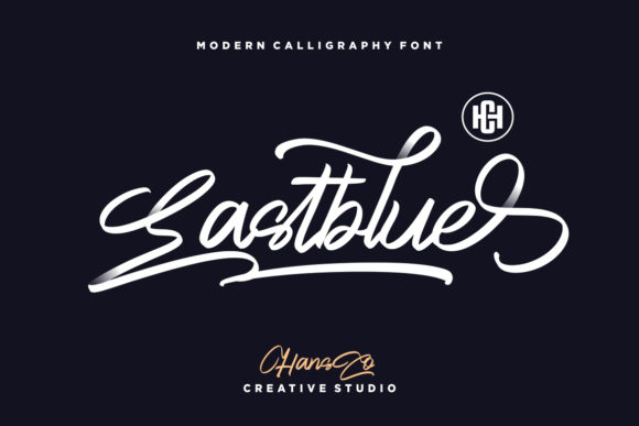 Eastblue Calligraphy Font for Elegant Craft Projects