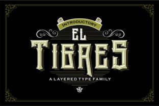 El Tigres Typeface for Bold Web Headers