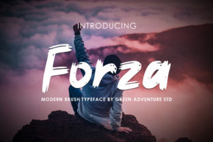 Forza Typeface Review: Elevating Brand Identity with Brush Pen Elegance