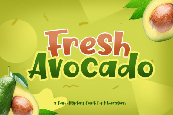 Fresh Avocado Typeface Review for Editorial Design