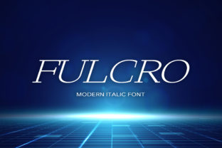 Fulcro Display Font Review: A Modern Sign-Painting Typeface for Editorial Design