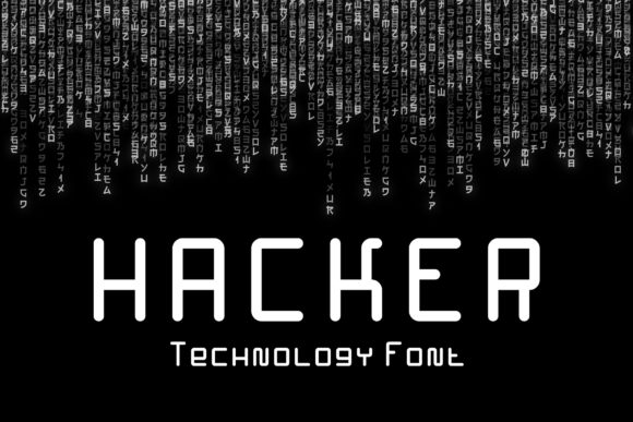 Hacker Typeface: A Retro Display Font for Modern Editorial Design