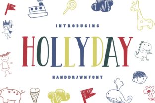 Hollyday: The Perfect Display Font for Playful Branding