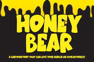 Honey Bear: The Cartoon Display Font That Upgrades Small Business Branding