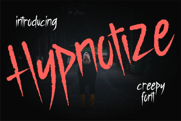 Hypnotize: A Dramatic Display Typeface for Edgy Brand Identity
