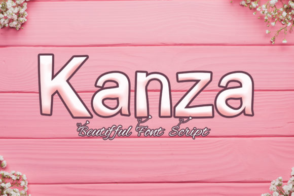 Kanza Display Typeface for Bold Campaign Headlines