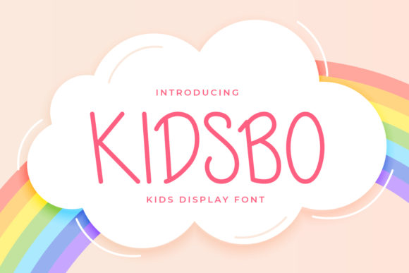 Kidsbo: A Playful Display Typeface for Editorial Design