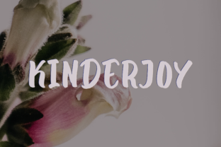 Kinderjoy Typeface for Playful Brand Identity Design