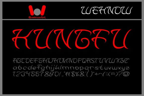 Kungfu Display Font for Bold Business Branding