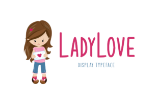 Ladylove Display Font for Romantic Web Design
