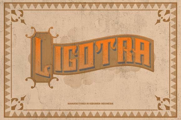Ligotra: A Bold Display Typeface for Editorial Impact