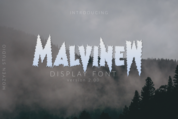 Malvinew 2.00 Typeface Review: A Stunning Display Font for Personalized Branding