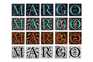 Margo Typeface: Medieval Charm for Handmade Labels and Invitations