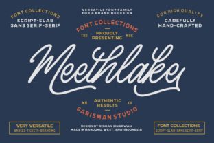 Meethlake: A Light and Sweet Display Font for Editorial Design