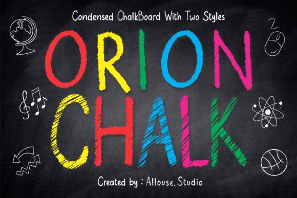 Orion Chalk Typeface Review: A Joyful Display Font for Playful Branding