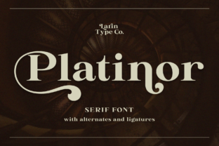 Platinor Typeface Review for Elegant Brand Identity