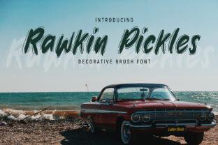 Rawkin Pickles: The Edgy Script Font for Bold Small Business Branding