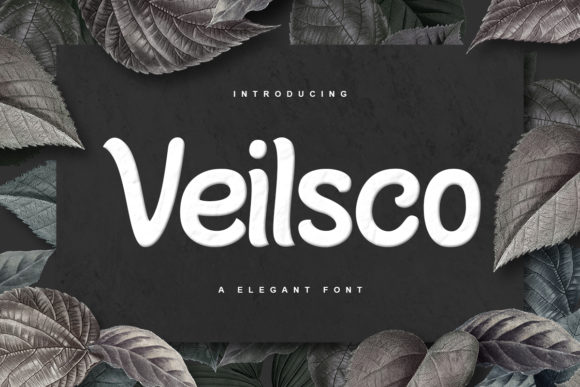 Veilsco: The Modern Display Font for Standout Craft Designs